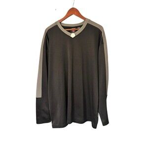 Gear Seven G7 Collection Men’s Pullover Long Sleeve Shirt XL Black Casual Top
